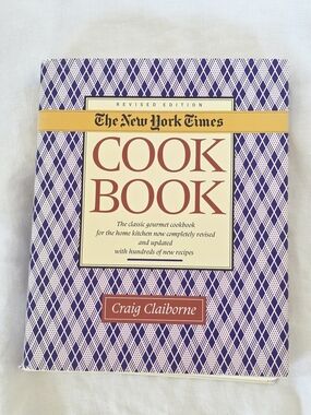 Vintage New York Times Cook Book Craig Claiborne Revised Hardcover